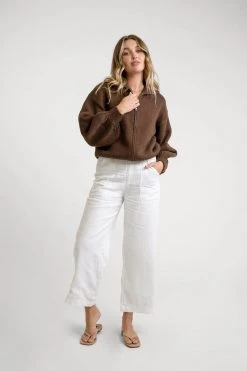 Rhythm Womens Chunky Zip Sweater 8 Rhythm Womens Chunky Zip Sweater