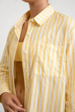 Rhythm Womens Sicily Oversized Shirt