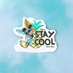 Pura Vida Mickey Mouse Stay Cool Sticker