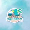 Pura Vida Womens Minnie Mouse On The Beach Sticker 2 Pura Vida Womens Minnie Mouse On The Beach Sticker