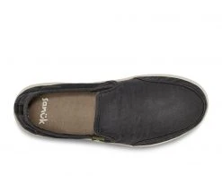 Sanuk Mens Vagabond Slip-On Washed Shoe
