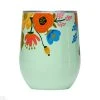 Corkcicle 12oz ﻿Rifle Paper Co. Lively Floral Mint Stemless Wine Cup Wine Cups