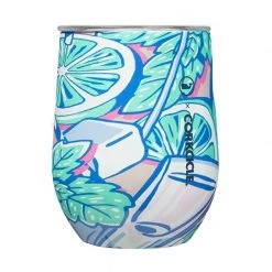 Corkcicle 12oz Vineyard Vines Stemless Wine Cup Wine Cups