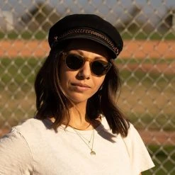 Otis Eyewear Omar Eco Sunglasses (Horn Wood/Brown Polar) Mens