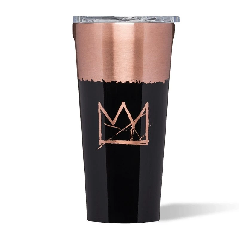 Corkcicle 16oz Basquiat Crown Tumbler Drinkware 3 Corkcicle 16oz Basquiat Crown Tumbler Drinkware