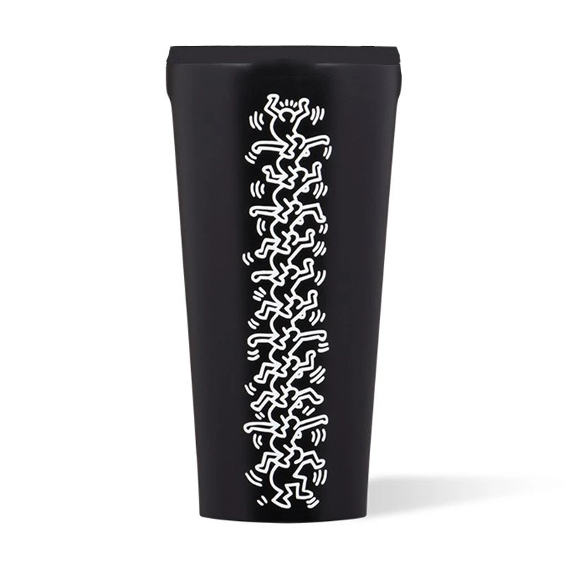 Corkcicle 16oz People Stack Keith Haring Tumbler 3 Corkcicle 16oz People Stack Keith Haring Tumbler