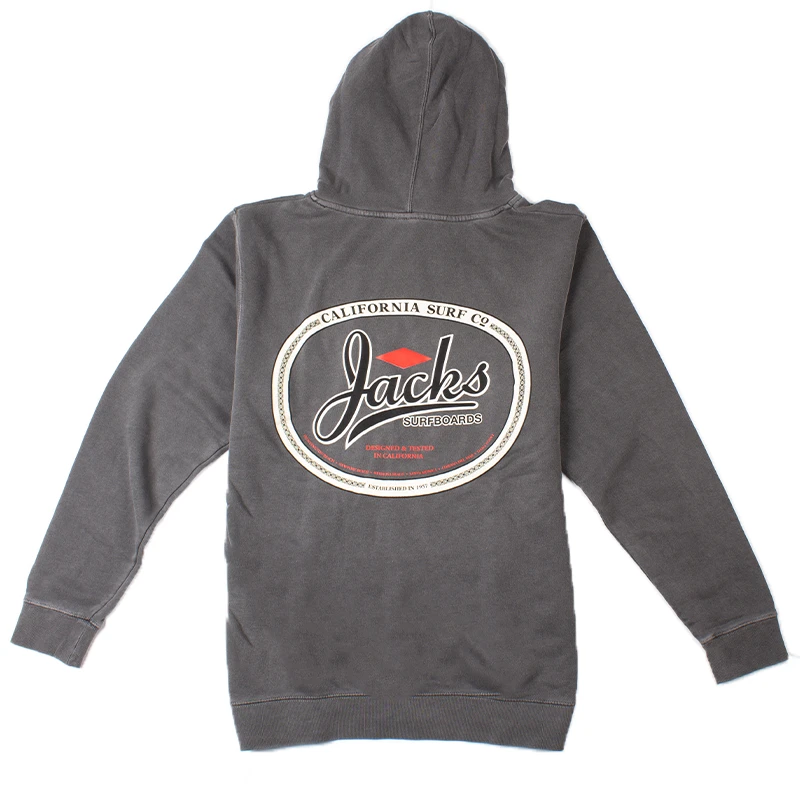 Jack's Surfboards Mens Trenton Pigment Pullover Hoodie 3 Jack's Surfboards Mens Trenton Pigment Pullover Hoodie