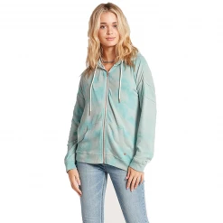 Volcom Lived In Lounge Zip Hoodie Womens