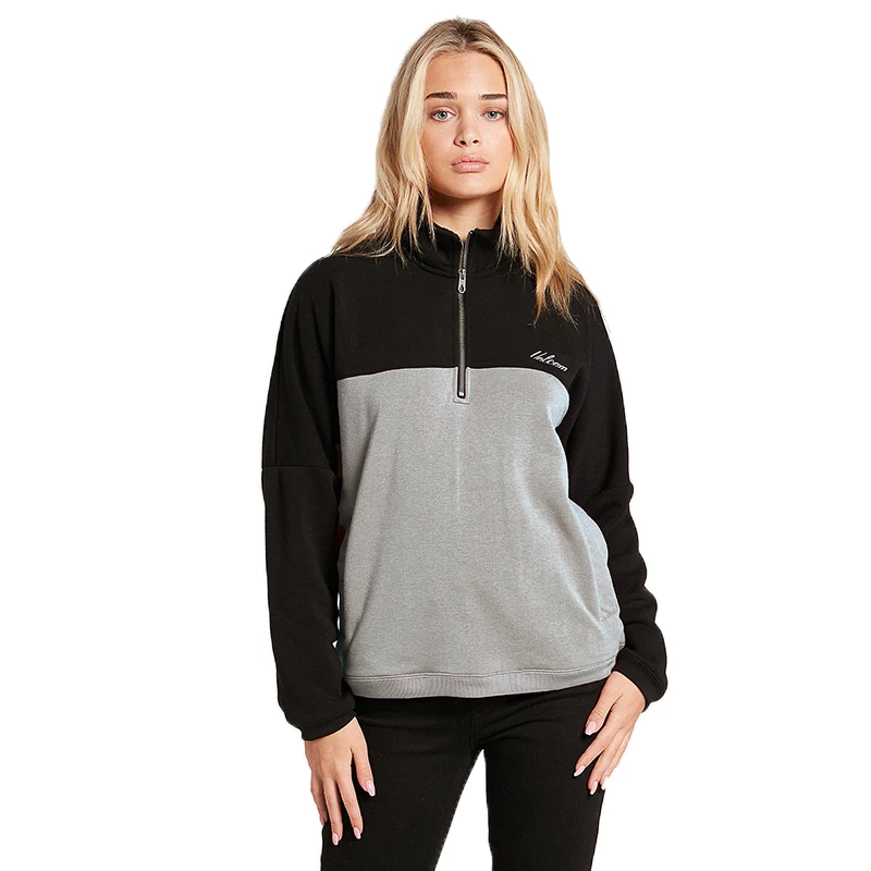 Volcom Staxx Attax Fleece Sweatshirt Womens 3 Volcom Staxx Attax Fleece Sweatshirt Womens