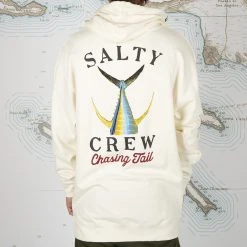 Salty Crew Tailed Fleece Pullover Hoodie Mens 7 Salty Crew Tailed Fleece Pullover Hoodie Mens