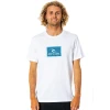 Rip Curl Corp Icon S/S Tee Mens 2 Rip Curl Corp Icon S/S Tee Mens