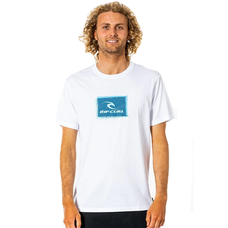 Rip Curl Corp Icon S/S Tee Mens 3 Rip Curl Corp Icon S/S Tee Mens