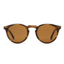 Otis Eyewear Omar Eco Sunglasses (Horn Wood/Brown Polar) Mens