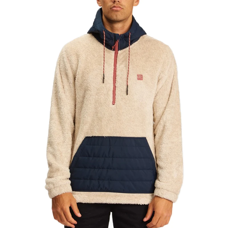Billabong Mens A/Div Badger Half Zip Pullover Hoodie 5 Billabong Mens A/Div Badger Half Zip Pullover Hoodie