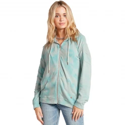 Volcom Womens Lil Zip Fleece Zip-Up Hoodie (PS) 23 Volcom Womens Lil Zip Fleece Zip-Up Hoodie (PS)