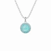 Get Back Supply Co. St. Christopher Surf Necklace- Aqua/Baby Blue Mens