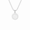Get Back Supply Co. St. Christopher Surf Necklace- White/White Mens
