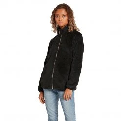 Volcom Womens Pheelin Phuzzy Zip Jacket