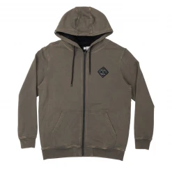 Salty Crew Shelter Sherpa Zip Up Fleece Hoodie