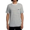 RVCA Mens Toluca Micro Stripe S/S Tee