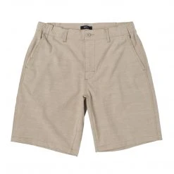RVCA Mens All Time Solid Coastal Hybrid Shorts 19"