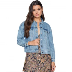 RVCA Tuesdays Denim Jacket Womens