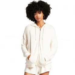 Volcom Womens Lil Zip Fleece Zip-Up Hoodie (PS) 27 Volcom Womens Lil Zip Fleece Zip-Up Hoodie (PS)