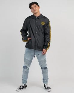 Brixton Mens Crest Coaches Jacket