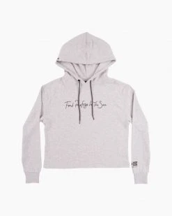 Salty Crew Womens Sand Set Cropped Hoodie