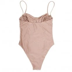 Thalassa Womens Coral One-Piece Swimsuit