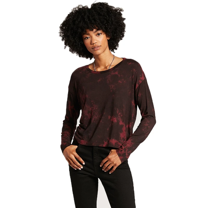Volcom Be Easy Babe Tie Dye L/S Tee (PS) 4 Volcom Be Easy Babe Tie Dye L/S Tee (PS)
