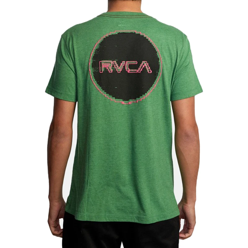 RVCA Glitch Bit S/S Tee Mens 4 RVCA Glitch Bit S/S Tee Mens