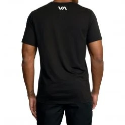 RVCA Mens VA Blur S/S Performance Tee