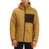Billabong Mens A/Div Journey Hooded Zip-Up Puffer Jacket 1 Billabong Mens A/Div Journey Hooded Zip-Up Puffer Jacket