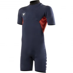 Kids Boy's Vissla 7 Seas Shredder 2/2mm Back Zip Spring Suit