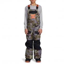 DC Boy's (8-16) Roadblock Bib Snowboard Pants Kids 8 DC Boy's (8-16) Roadblock Bib Snowboard Pants Kids