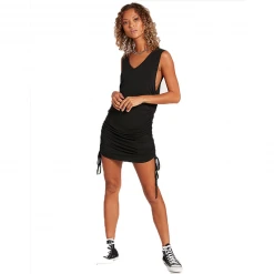 Volcom Cinch Ur Here Tie Side Dress (PS)