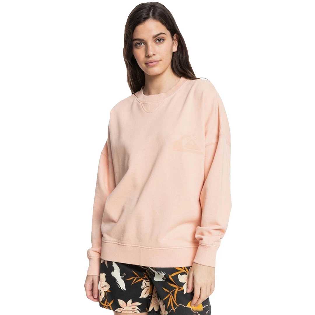 Quiksilver Organic Oversized Crewneck Sweatshirt 5 Quiksilver Organic Oversized Crewneck Sweatshirt