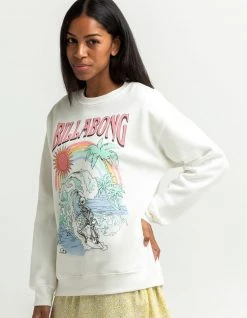 Billabong Ride In Oversized Crewneck Sweatshirt Womens 12 Billabong Ride In Oversized Crewneck Sweatshirt Womens