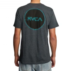RVCA Glitch Bit S/S Tee Mens 12 RVCA Glitch Bit S/S Tee Mens