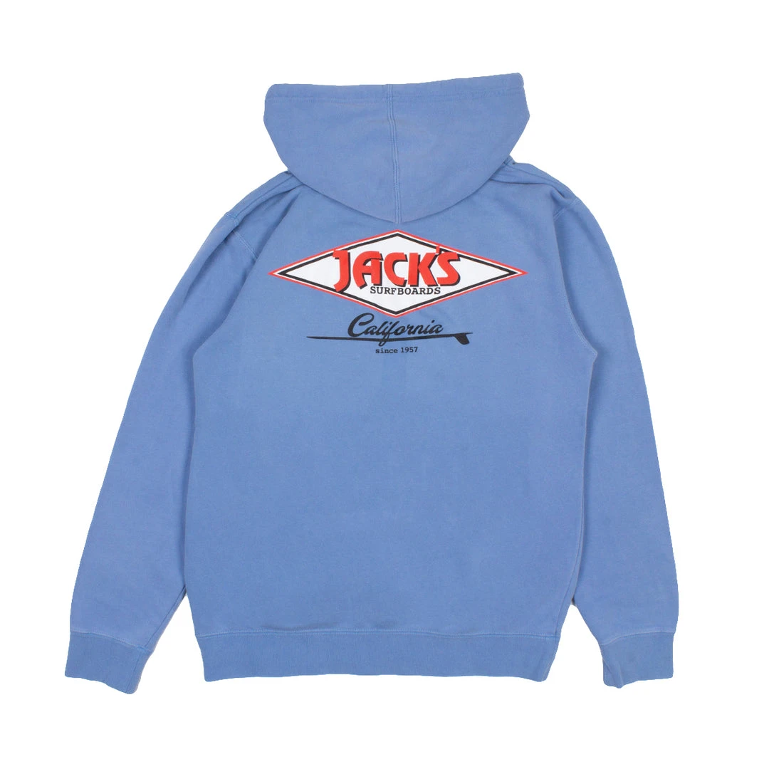 Jack's Surfboards Mens Cal Diamond Pigment Pullover Hoodie 11 Jack's Surfboards Mens Cal Diamond Pigment Pullover Hoodie