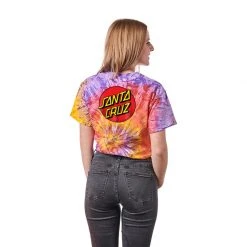 Santa Cruz Women's Classic Dot Crew S/S Tee Womens