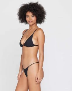 L*Space Ribbed Jay Bikini Bottom Womens
