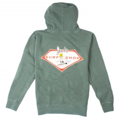 Jack's Surfboards Mens Little Dude Pigment Pullover Hoodie