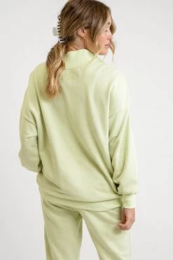 Rhythm Womens Laidback Snap Front Fleece