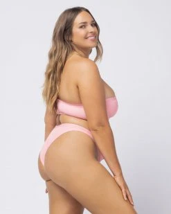 L*Space Ribbed Foley Bikini Bottom Womens 14 L*Space Ribbed Foley Bikini Bottom Womens