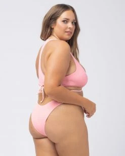 L*Space Ribbed Cabana Bikini Bottom Womens 15 L*Space Ribbed Cabana Bikini Bottom Womens