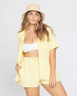 L*Space Isadora Stripe Bucket Hat Womens