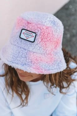 Jack's Surfboards Faux Tie Dye Bucket Hat Womens