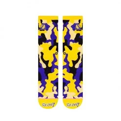 Women's Stance Lakers Camo Crew Socks Womens